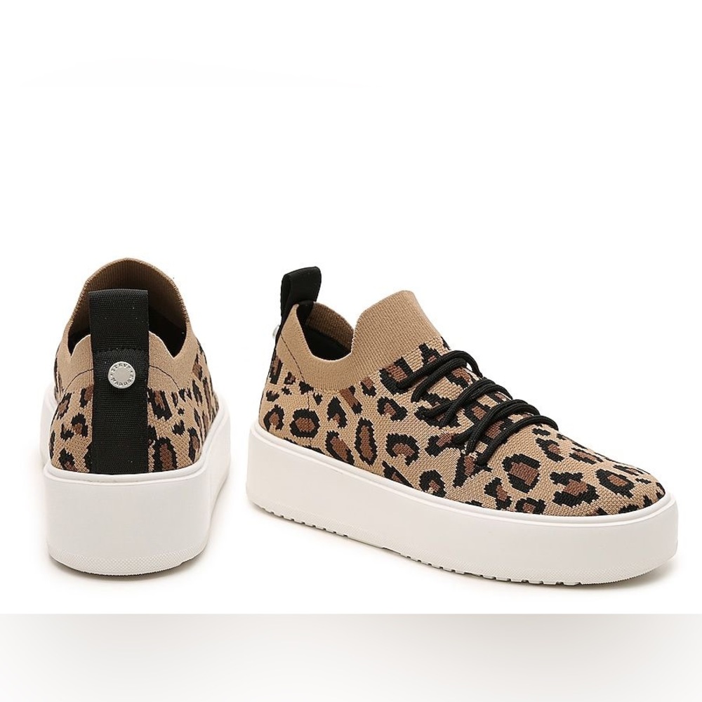 Steve Madden Brixie Leopard Cheetah Slip On Sneakers